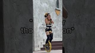 I can’t believe I said that  #comedy #circus #funny #unicycle