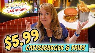 $5.99 Cheeseburger & Fries at The Red Rock Casino | Las Vegas