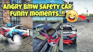 Angry bmw safety carFunny moments Extreme car driving simulator 