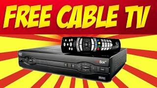 WOW!!! HOW TO GET FREE CABLE TV FOREVER GUNRANTEED!!! THE CABLE COMPANY DON'T WANT YOU TO KNOW THIS.