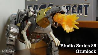 Transformers Studio Series 86 Grimlock | MrLoubat Review No. 20 (With Kian)