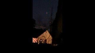 Caught On Camera! Mysterious Lights Materialize out of Nowhere and Appear to Land