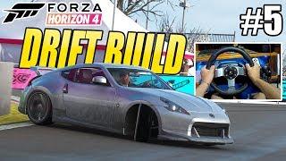 NISSAN 370Z DRIFT BUILD | NEW WHEEL SETTINGS - Forza Horizon 4 W/Logitech G27 + Excelvan Q8 4K #5