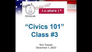 i c stars KC Cycle 1 - "Civics 101" - Class 3