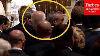 BREAKING NEWS: President Biden And RFK Jr. Both Attend Memorial Service Of Ethel Kennedy