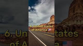 Top 10 Most Beautiful countries in the world  | #shorts
