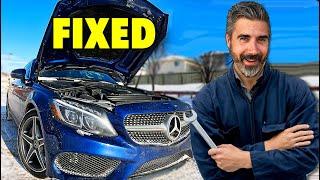 Mercedes C300 W205 OIL CHANGE & Filters-Make These Unreliable Cars Last.- Major Service B