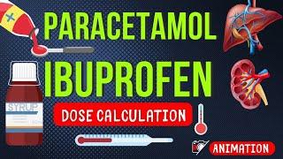 PARACETAMOL & IBUPROFEN SUSPENSION | SYRUP | DOSE | FEVER | PEDIATRICS