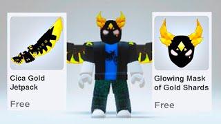 HURRY! NEW FREE GOLDEN and LUXURIOUS ROBLOX ITEMS! 