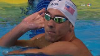 Olympic Swimming Trials | Michael Phelps Wins His 200-Meter IM Semifinal