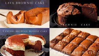 Perfect Brownie Collection: Rich Crispy Chocolate Cake ┃How to make Brownies