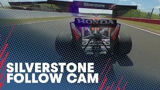 Follow Cam  David Coulthard Laps Silverstone In The RB7