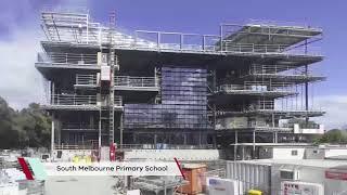 South Melbourne Primary School building time lapse