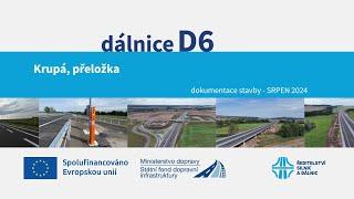 D6 Krupá, přeložka (dokumentace stavby 08/2024)