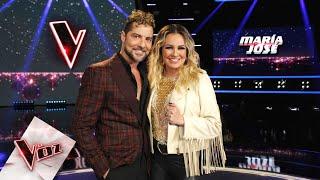 David Bisbal y María José cantan "Lo Que Tenías Conmigo" en La Voz. | La Voz 2022