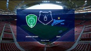 LIVE Akhmat Grozny VS Zenit /Ахмат Грозный - Зенит КУБОК РОССИИ