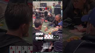  Colby Covington ALL-IN with his back against the cage in the WSOP $50K PLO | #pokernews #wsop2025