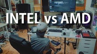 INTEL vs AMD | 영상, 음악 제작자에게 좋은 CPU란? (수요일엔용호수 #8)