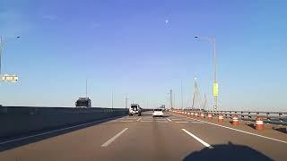 jkp ctv 인천국제공항고속도로 송도 인천대교 주탑 Incheon International Airport Expressway Incheon Bridge.