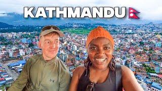 Kathmandu is NOT what I Expected ! Exploring it with my British friend .