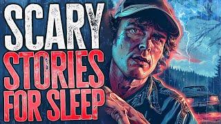 3+ Hours of Scary Stories for Sleep | with Rain Sounds | Black Screen Compilation