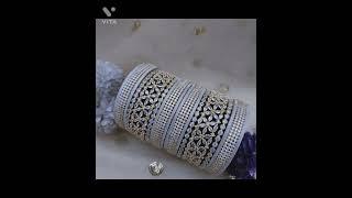 American diamond most trendy colourful bangle design//fashion ka jahan india