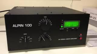 ALPIN 100 HF/50mhz Linear Amplifier G3VM