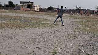 Cricket Match In Village Atmosphere