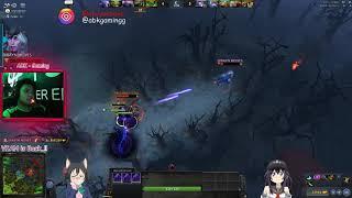 TRY HARD = ENIGMA SOLO MID vs 5 ENEMYS (3 BLACK HOLE FOR REAL) #ABKDOTA 19