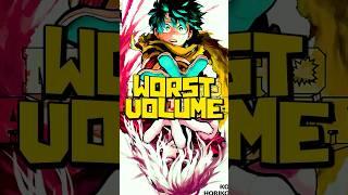 Ranking the WORST Volume Covers in MHA | My Hero Academia Manga Volume Covers TOP 5 #MHA #Shorts