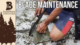 Blade Maintenance: Life In The Amazon Jungle