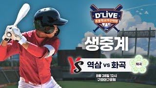 역삼 vs 화곡 제21회 딜라이브기 초등학교 야구대회 생중계ㅣ딜라이브TV