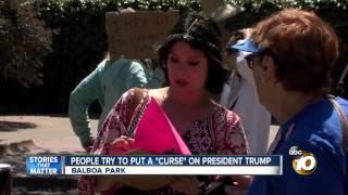 People try to put a curse on President Trump