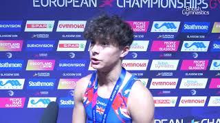 Jake Jarman wins SILVER in Junior Vault Finals! 2018 Euros