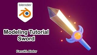 Easy Sword Tutorial Blender