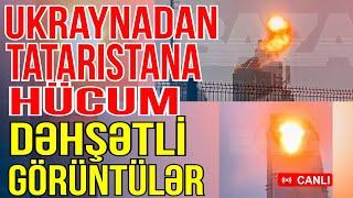 Ukrayna Tatarıstanı da VURDU - Anbaan DƏHŞƏTLİ görüntülər - Gündəm Masada - Media Turk TV