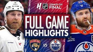 Florida Panthers vs Edmonton Oilers - FULL GAME 5 HIGHLIGHTS | June 14, 2025 Stanley Cup Final
