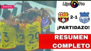 Barcelona  vs Emelec resumen y goles| Liga pro ecuabet 2024 | Goles de Barcelona Hoy