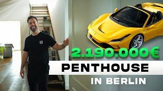 Penthouse Tour in Berlin 2.190.000€ | Entrepreneur & Car Collector | Isi.Tat