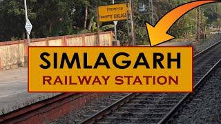 SLG, Simlagarh railway station West Bengal, Indian Railways Video in 4k ultra HD