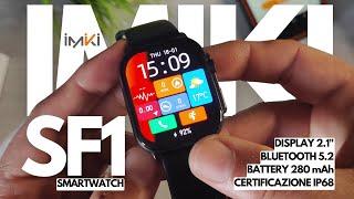 UNBOXING IMIKI SF1 / Smartwatch Bluetooth Display AMOLED da 2.01 / 1000 nits / IP68