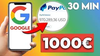 Verdiene 1000€ in 30 MINUTEN mit GOOGLE! (Gratis Paypal Geld)