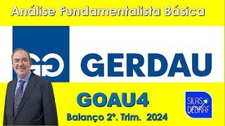 GOAU4 - METALÚRGICA GERDAU S/A. ANÁLISE FUNDAMENTALISTA BÁSICA. PROF. SILAS DEGRAF