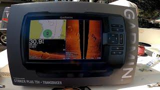 installing garmin striker plus 7sv on my boat