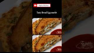 Tasty Bread Egg Omelette || EGG OMLET || Egg recipe