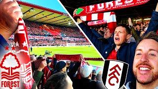 BEST Premier League ATMOSPHERE⁉️ ELECTRIC CITY GROUND on Nottingham Forest MATCHDAY 