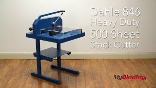 Dahle 846 Heavy Duty 500 Sheet 17 Inches Stack Cutter