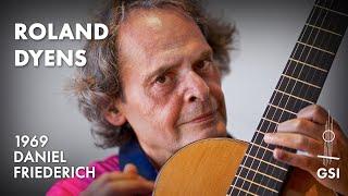 Roland Dyens performs "Alba Nera" & "El Ultimo Recuerdo" LIVE at GSI on a 1969 Daniel Friederich