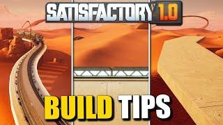 Easy Curves, Merging and Essential Build Tips For Satisfactory 1 0