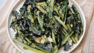 Sautéed Dandelion Greens with Garlic Recipe